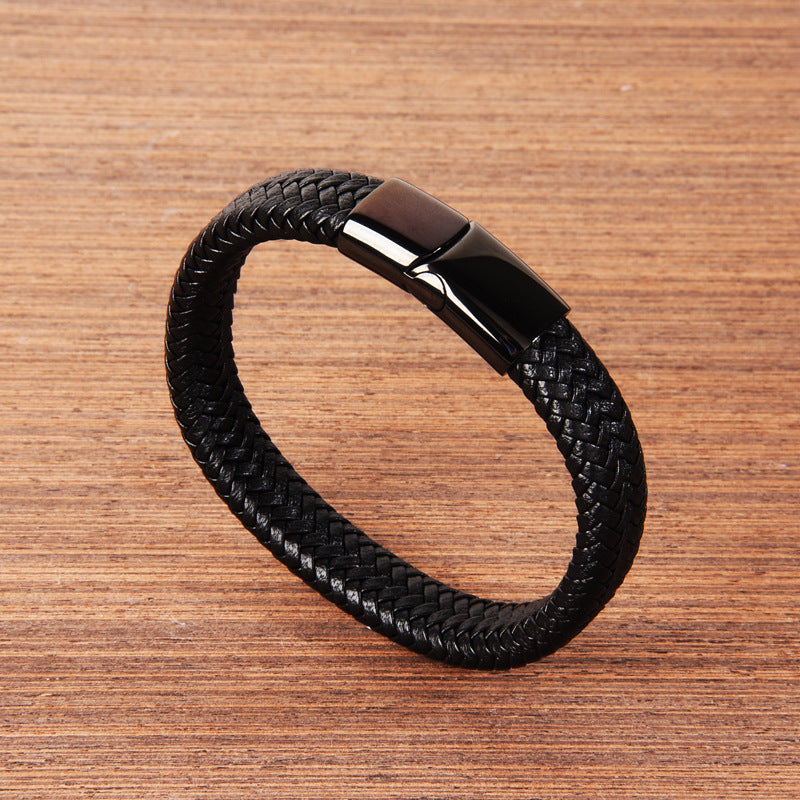 Klassische Lederarmbänder für Männer