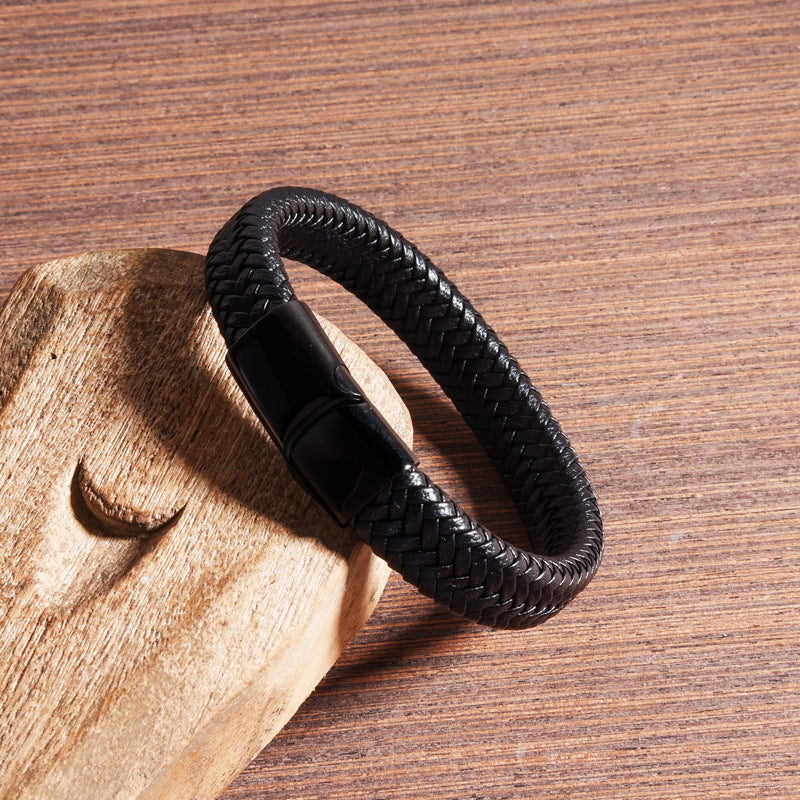 Klassische Lederarmbänder für Männer
