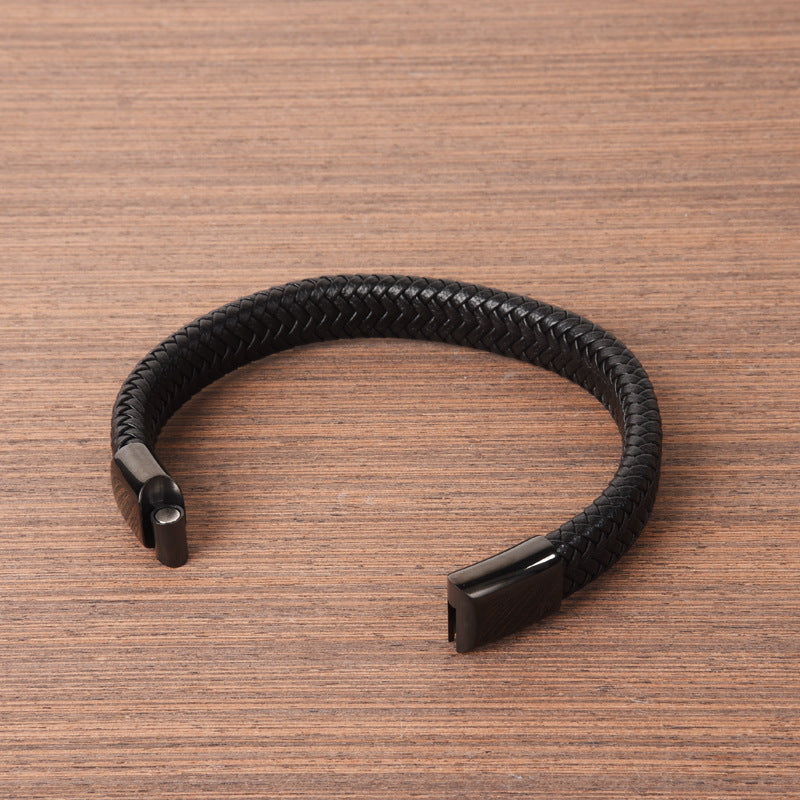 Klassische Lederarmbänder für Männer