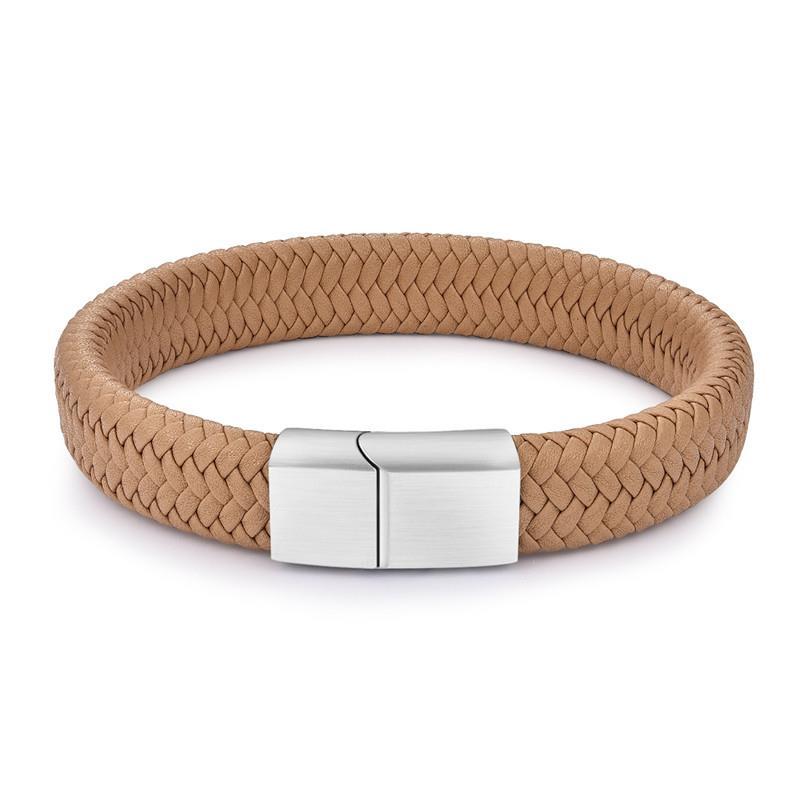 Klassische Lederarmbänder für Männer